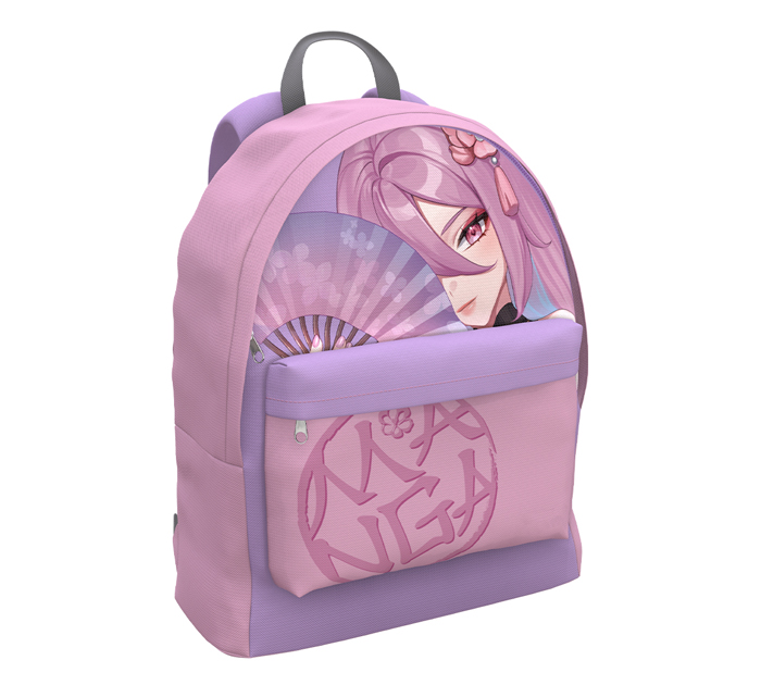 Рюкзак Erich Krause «EasyLine 17L Manga (Rose)» 390х290х130мм, 1 отделение, 1 карман