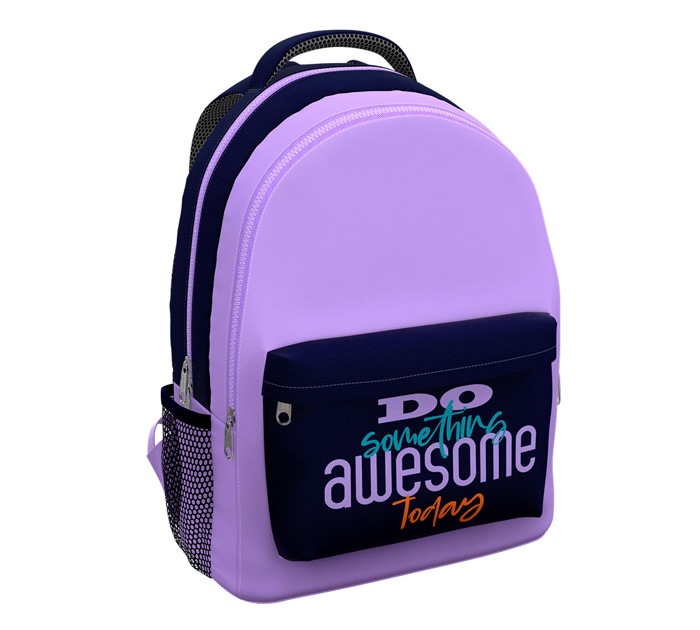 Рюкзак Erich Krause «EasyLine 20L Awesome Things» 440х230х330мм, 2 отделения, 3 кармана