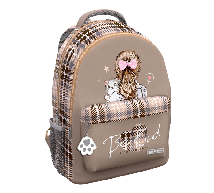 Рюкзак Erich Krause «EasyLine 20L Lovely Friends» 440х230х330мм, 2 отделения, 3 кармана