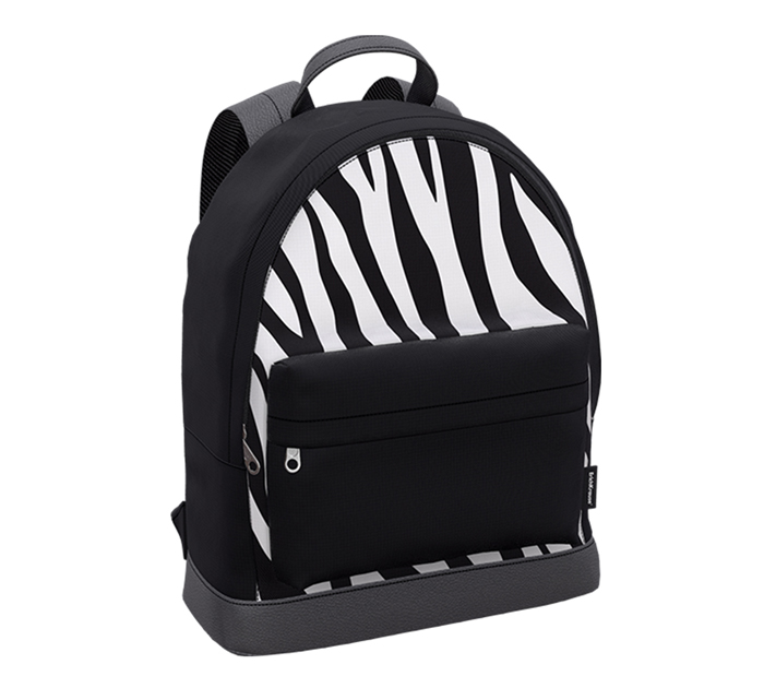 Рюкзак с отделением для ноутбука Erich Krause «EasyLine 17L Black&White Zebra» черный/белый, 410х310х130мм