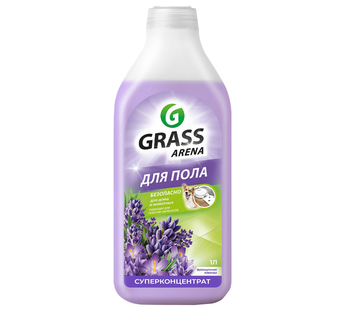 Средство для мытья полов Grass «Arena» лаванда, 1000мл