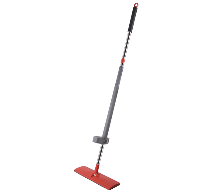 Швабра Laima «Dry Flat Mop» с отжимом, плоская, микрофибра, 132см