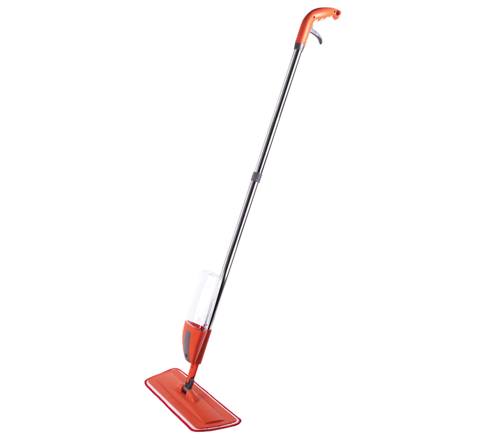 Швабра Laima «Spray Mop» с распылителем, плоская, микрофибра, 124см
