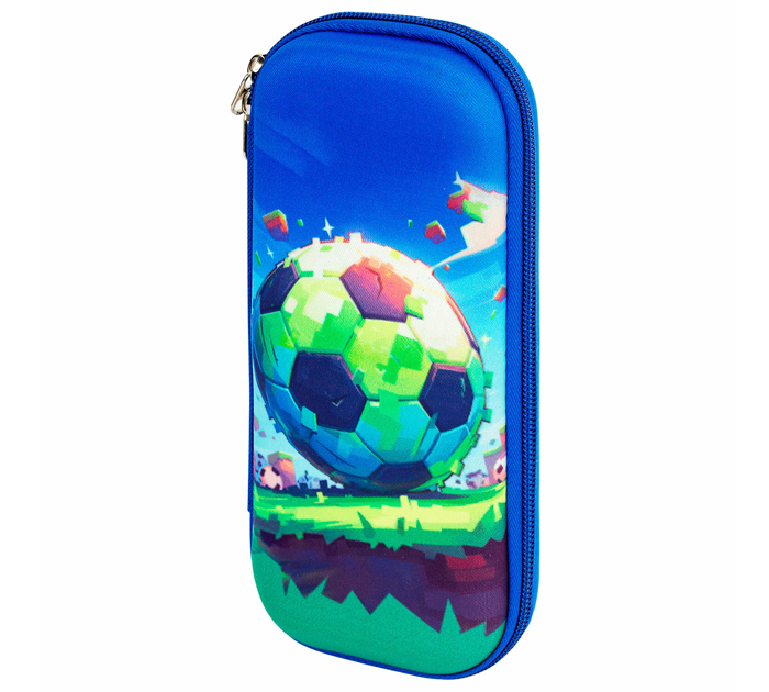 Пенал с 1 отделением Юнландия «Football match» 220х150х50мм