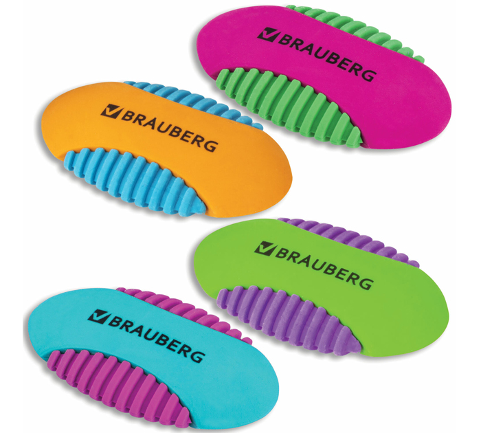Ластик Brauberg «Mix S» 58х33х13мм