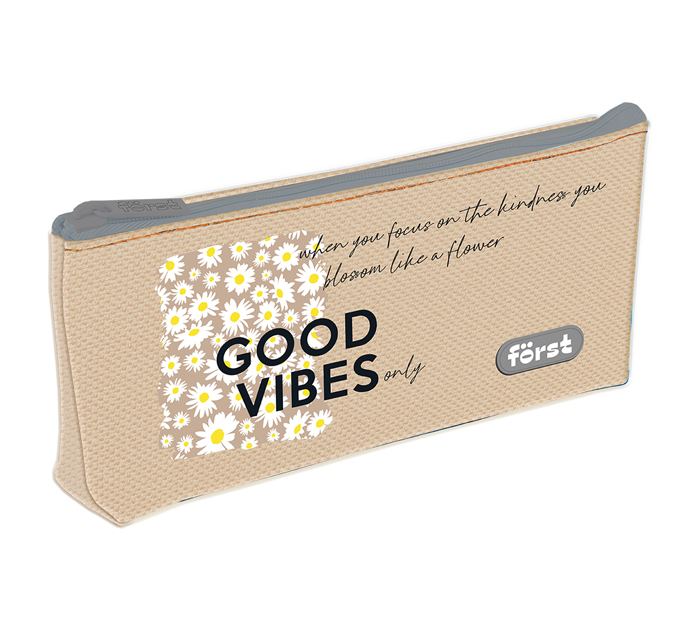 Пенал-косметичка Forst «Good vibes» 225х120х35мм