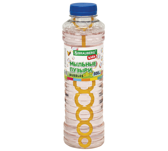 Игрушка Brauberg Kids «Мыльные пузыри» 500мл