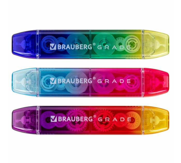 Корректор-лента Brauberg «Grade» 5мм, 10м, двусторонняя