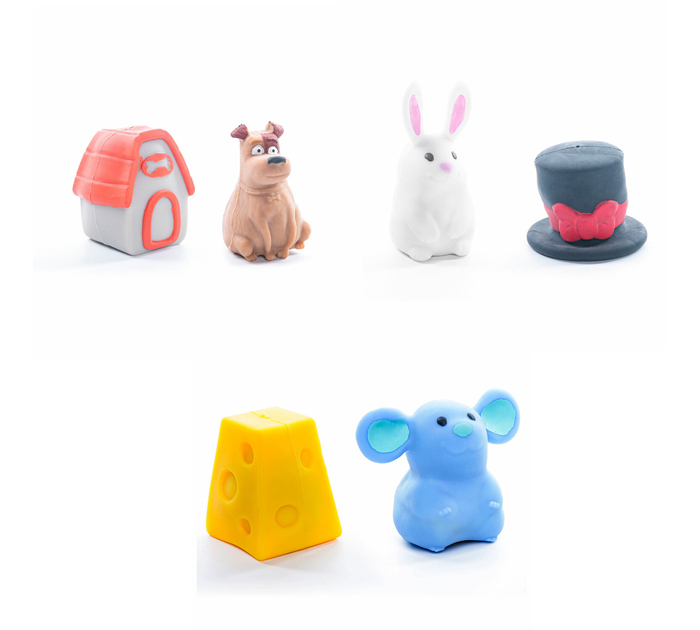 Игрушка Jolly Jot «Шляпа, сыр, домик» антистресс
