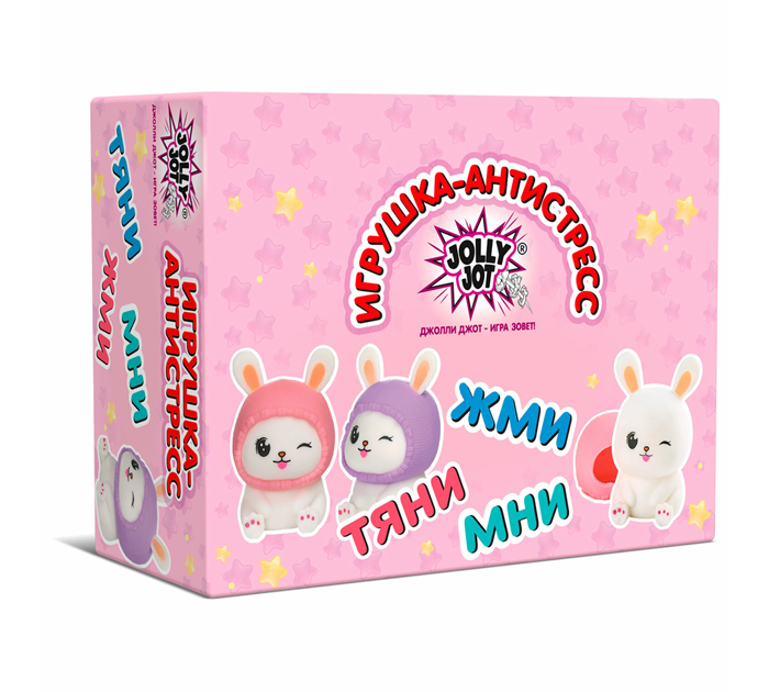 Игрушка Jolly Jot «Милый зайка» антистресс