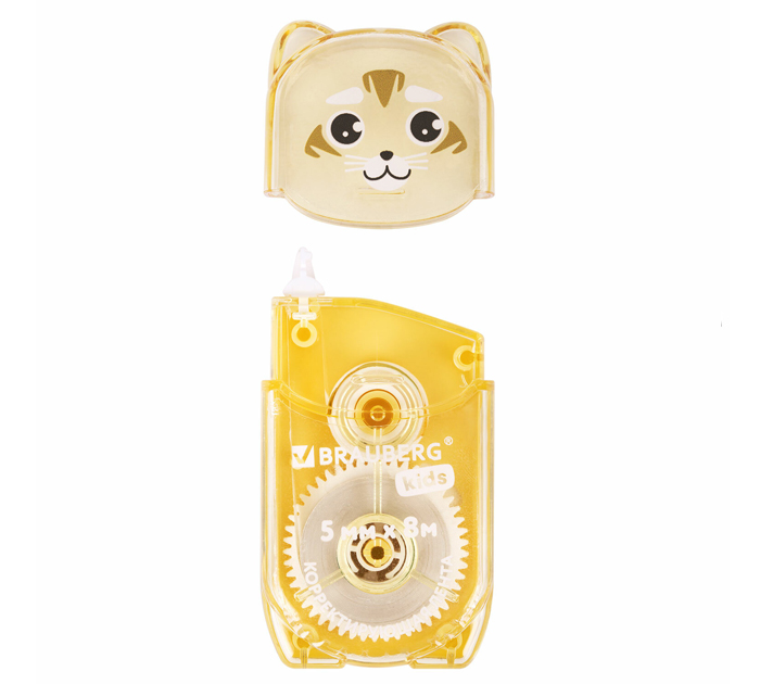 Корректор-лента Brauberg Kids «Зверята» 5мм, 8м