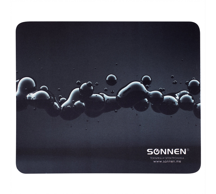 Коврик для мышки Sonnen «Drops» 220х180х3мм