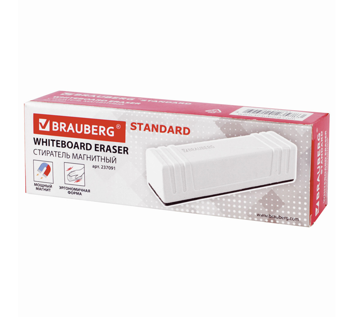 Губка для доски Brauberg «Standard» 145х145мм, магнитная