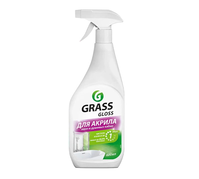 Средство чистящее для туалетных и ванных комнат Grass «Gloss» 600мл