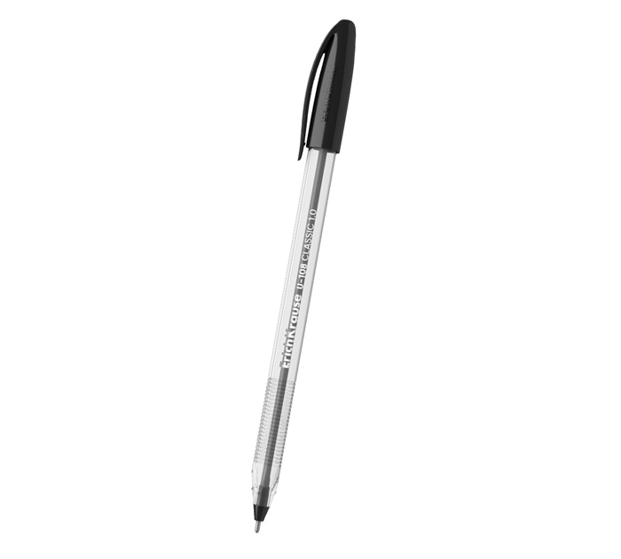 Ручка шариковая Erich Krause «U-108 Stick Classic» Ultra Glide Technology, черный стержень, узел 1.0мм, линия письма 0.3мм