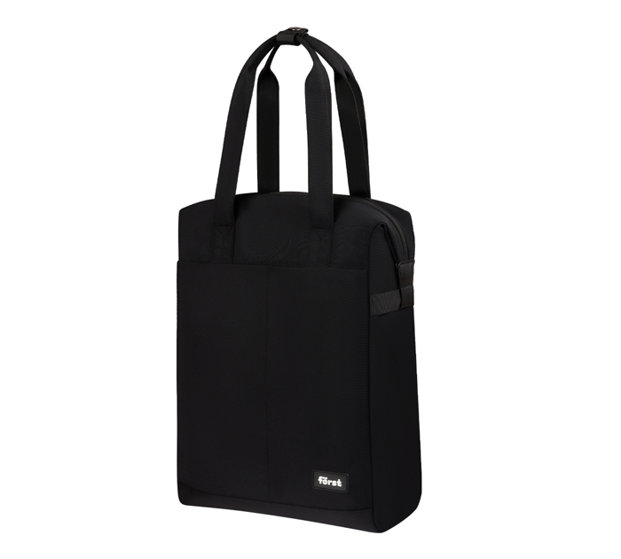 Рюкзак Forst «F-Casual Dark Black» 420х285х125мм, уплотненная спинка, 1 отделение, 1 карман