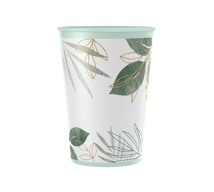 Стаканы бумажные праздничные Meshu «Floral» 200мл, 6шт