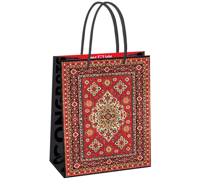 Пакет подарочный Meshu «Carpet» 18х23х10см