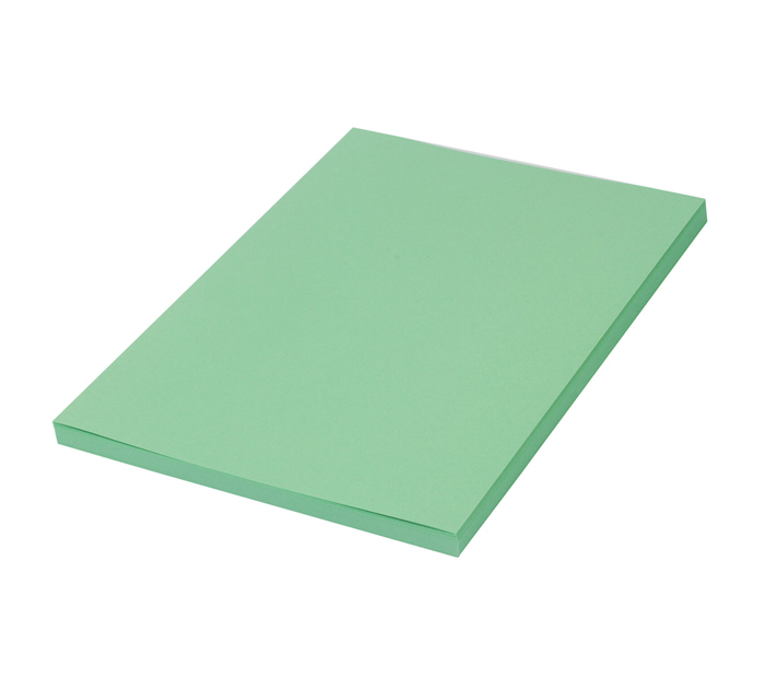 Бумага цветная Brauberg А4, 80г/м², зеленый медиум, 100л