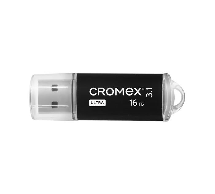 Флэш-карта Cromex «Ultra» USB3.1, 16Gb, черная