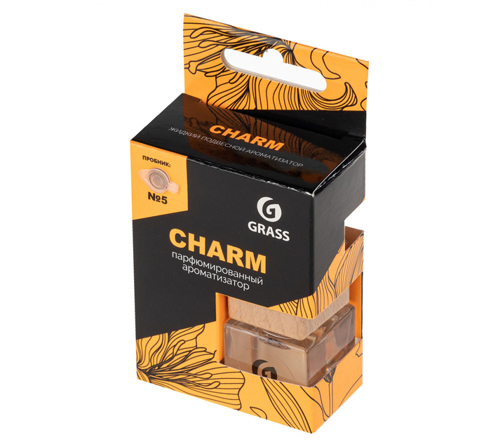 Ароматизатор автомобильный Grass «Charm» жидкий, 7мл