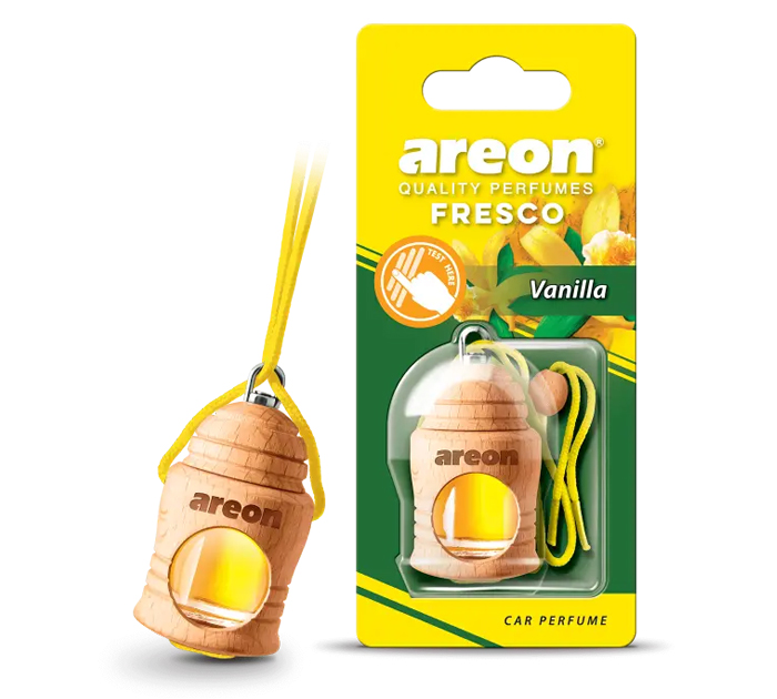 Ароматизатор автомобильный Areon Fresco «Vanilla» жидкий, 4мл