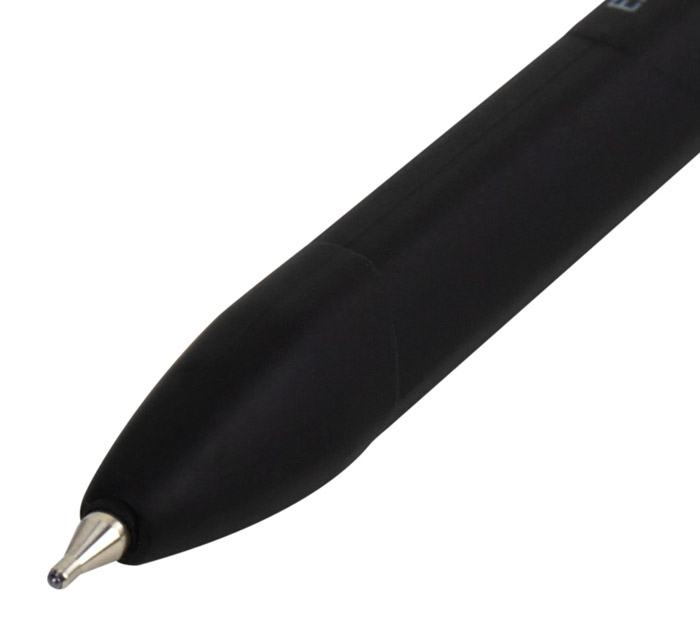 Ручка автоматическая Brauberg «Extra Glide RT Soft BLK» синий стержень, узел 0.7мм, линия письма 0.5мм