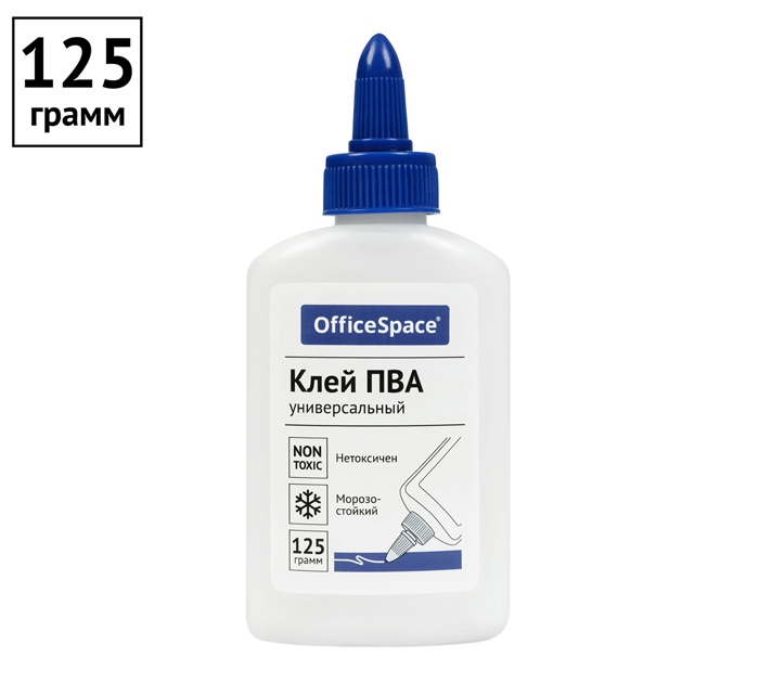 Клей ПВА OfficeSpace 125г