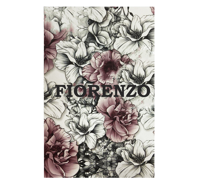 Ежедневник недатированный Fiorenzo «Цветочный шик» А5, с рисунком, 160стр