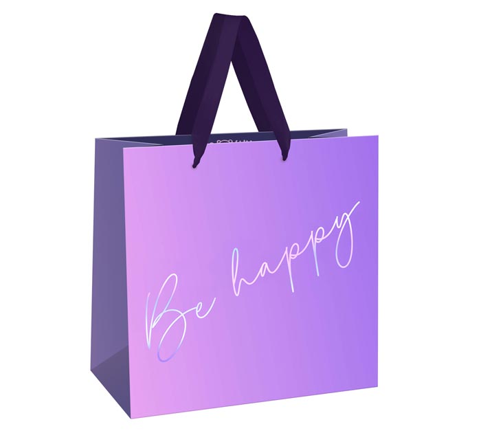 Пакет подарочный Meshu «Purple mood» 20х20х10см