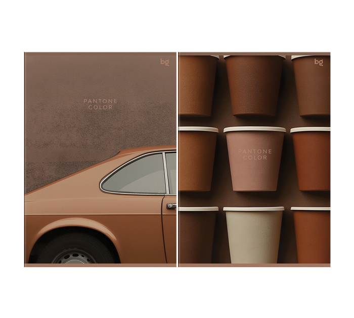 Тетрадь А4 48л, клетка, BG «Pantone color»