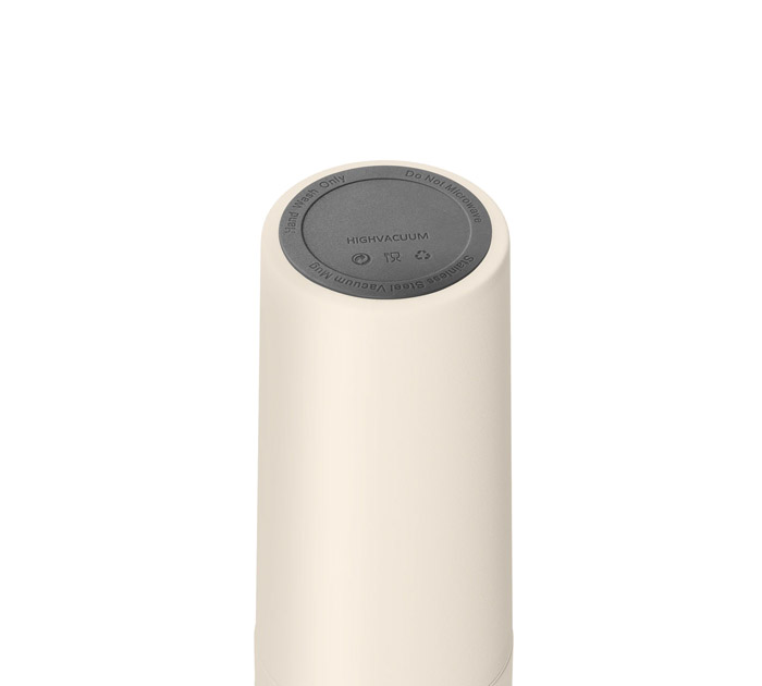 Термокружка Joylux Classic Cat 380мл, бежевая
