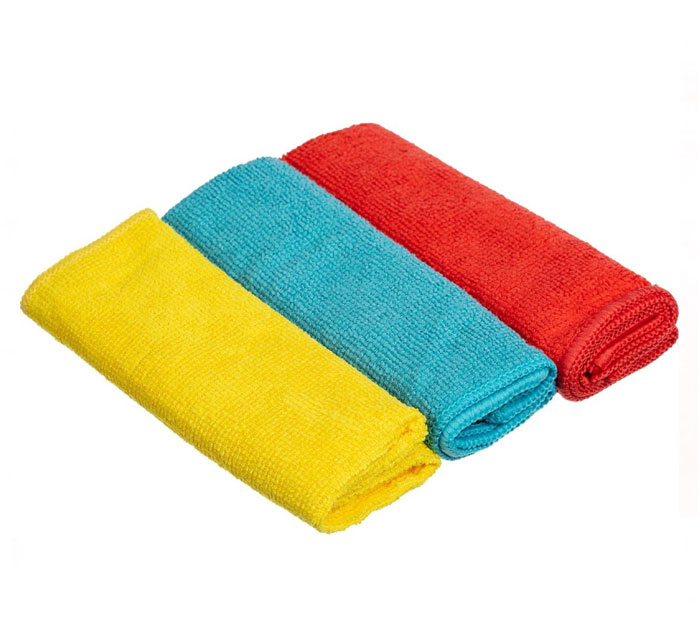 Салфетки универс. микрофибра 30*30см 3шт. 220г/м2