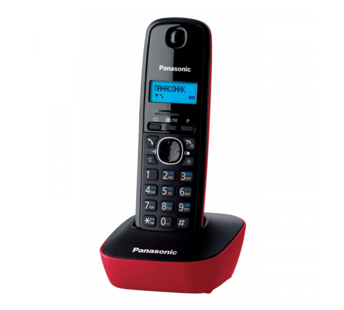 Радиотелефон Panasonic Dect красн.