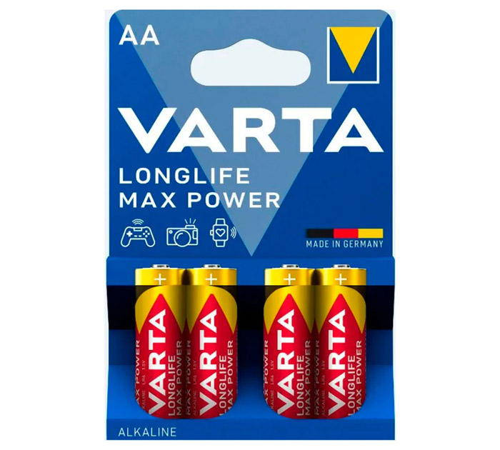 Эл.питания АА LR6 1.5V Varta longlife power 12шт.