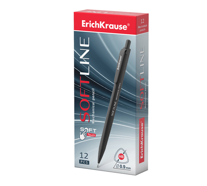 Карандаш авт. 0.9мм HB Soft Lite Erich Krause
