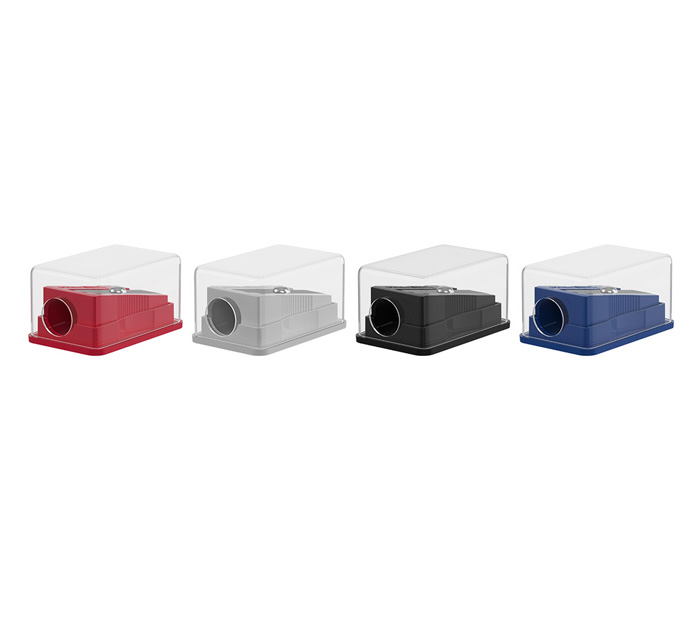 Точилка с контейнером ассорти Base Mini Classic Erich Krause пласт.